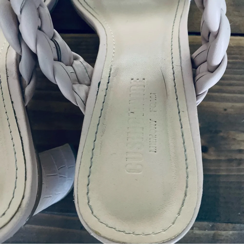 Braided wedge heel sandals - Picture 7 of 10